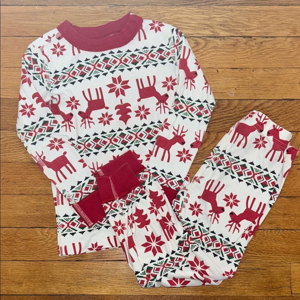 Hanna Andersson organic deer deer pajamas